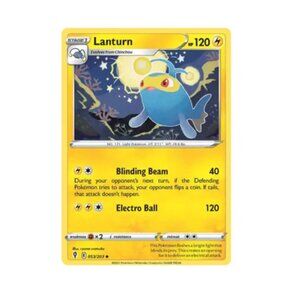 Pokémon Lanturn Card – 052/203 Sword & Shield Evolving Skies